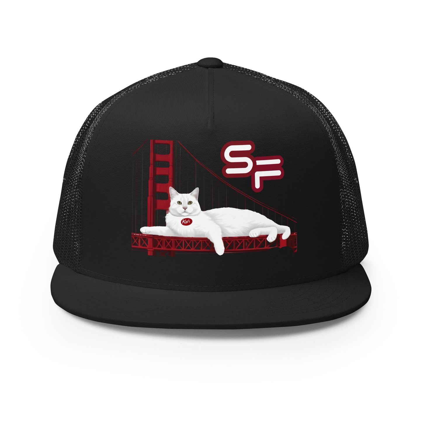 Karl The Fog Trucker Hat - black