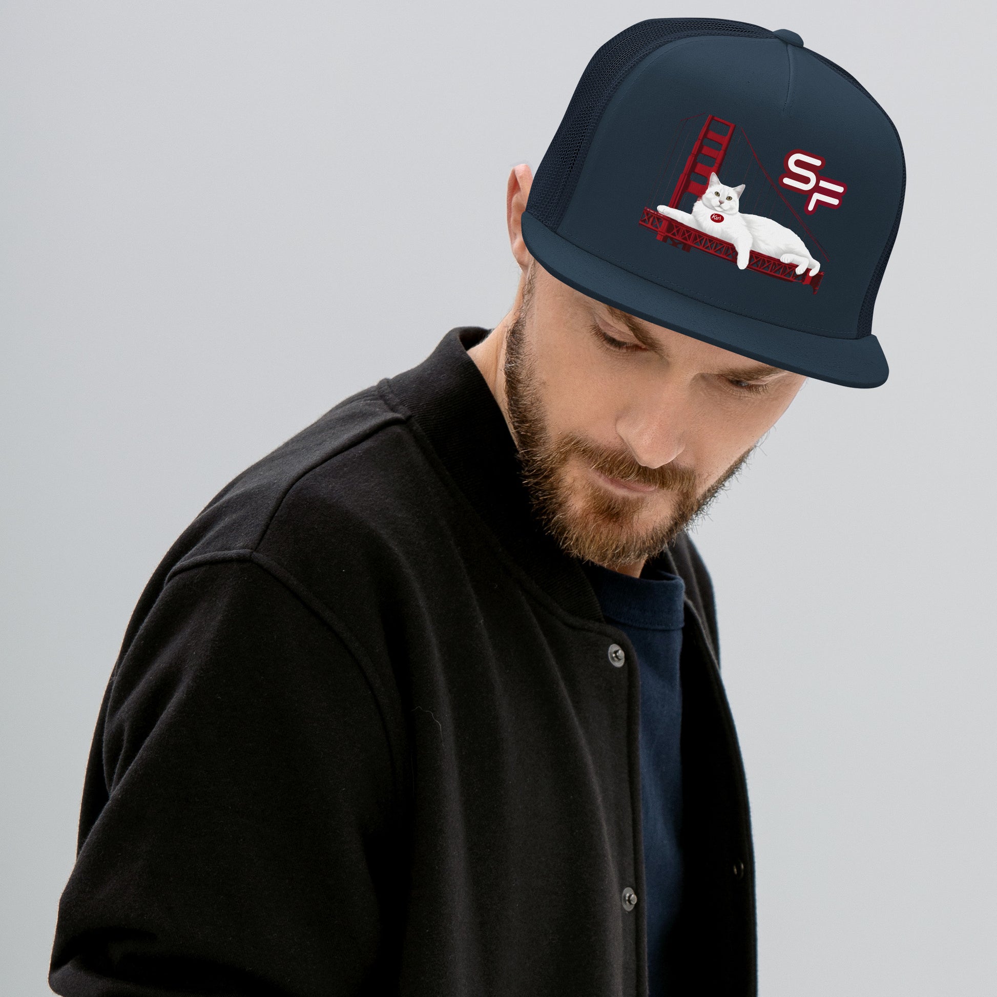 Karl The Fog Trucker Hat mens