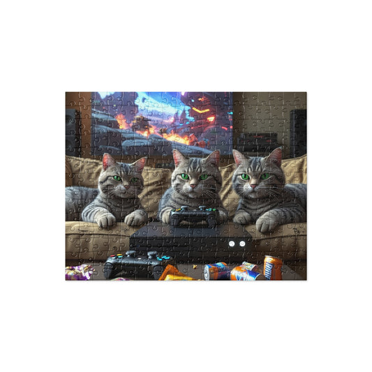 Gamer Cats Puzzle