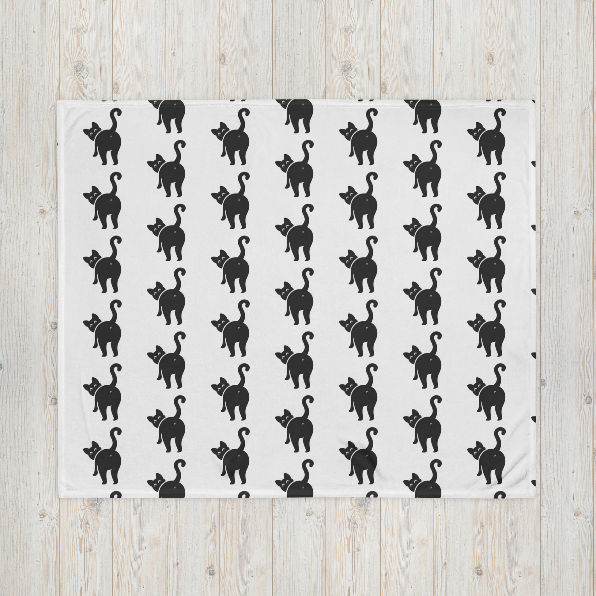 Cat butt blanket - 50"x60"