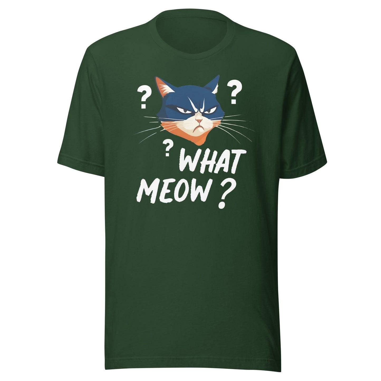 What Meow T-Shirt  - Forest